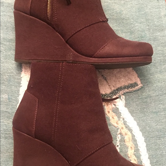 TOMS brown booties - Picture 2 of 5